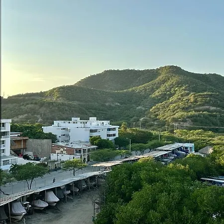 Acogedor Apartamento Rodadero Santa Marta Con Vista Al Lago Exterior photo