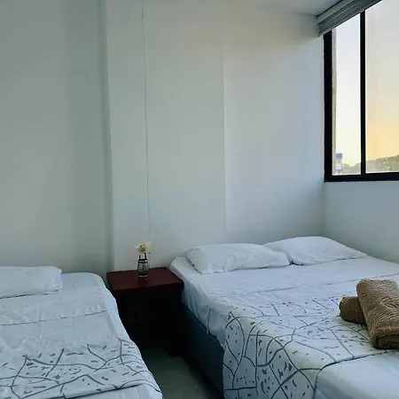 Acogedor Apartamento Rodadero Santa Marta Con Vista Al Lago Exterior photo